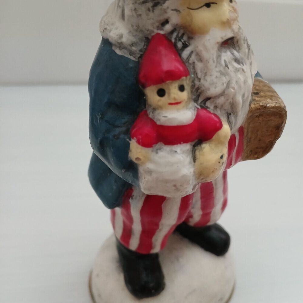 Patriotic Uncle Sam Santa Claus fourth of July Independance Christmas Candle - Picture 7 of 13